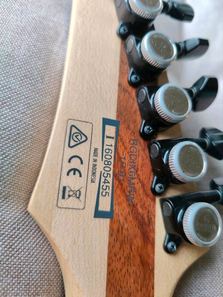 Ibanez RGDIX6MRW (Mit Upgrade auf SH8)