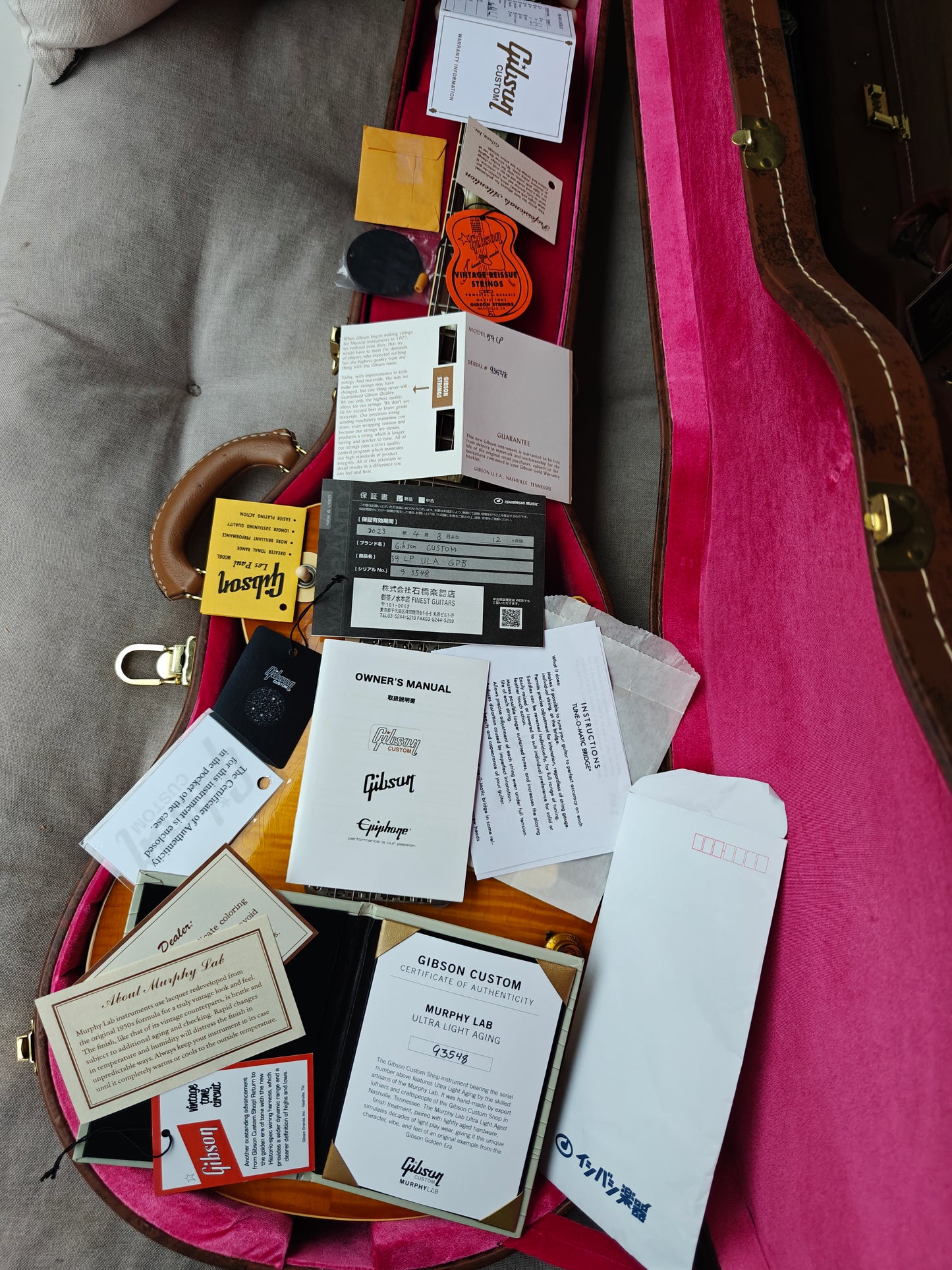 Gibson Les Paul 1959 Murphy Lab (2023) repariert!