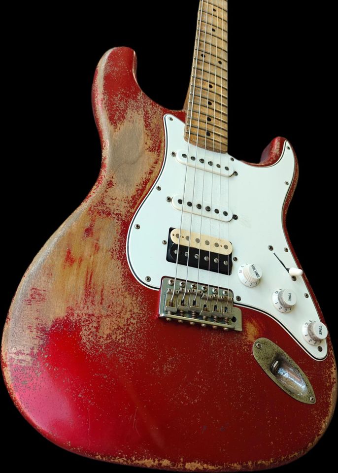 Rock n Roll Relics Blackmore Strat Relic (Candy Apple Red)