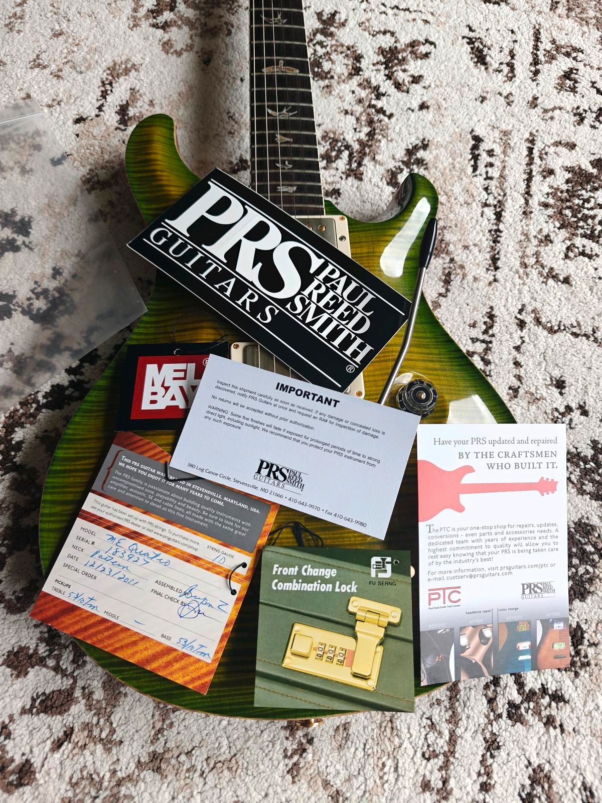 PRS Modern eagle Quatro (Eriza Verde)