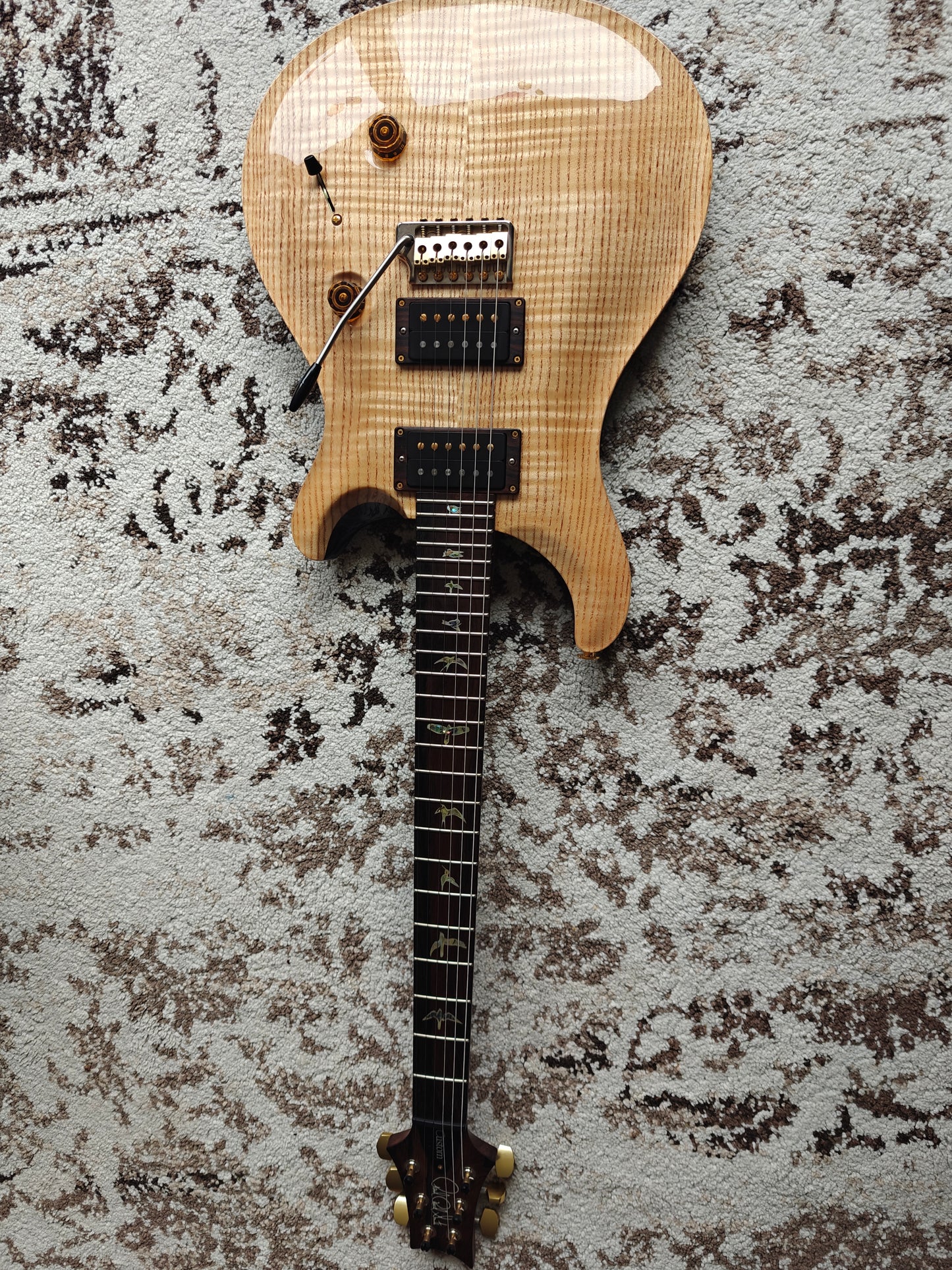 PRS Wood library LTD Figured Ash (private stock Top)