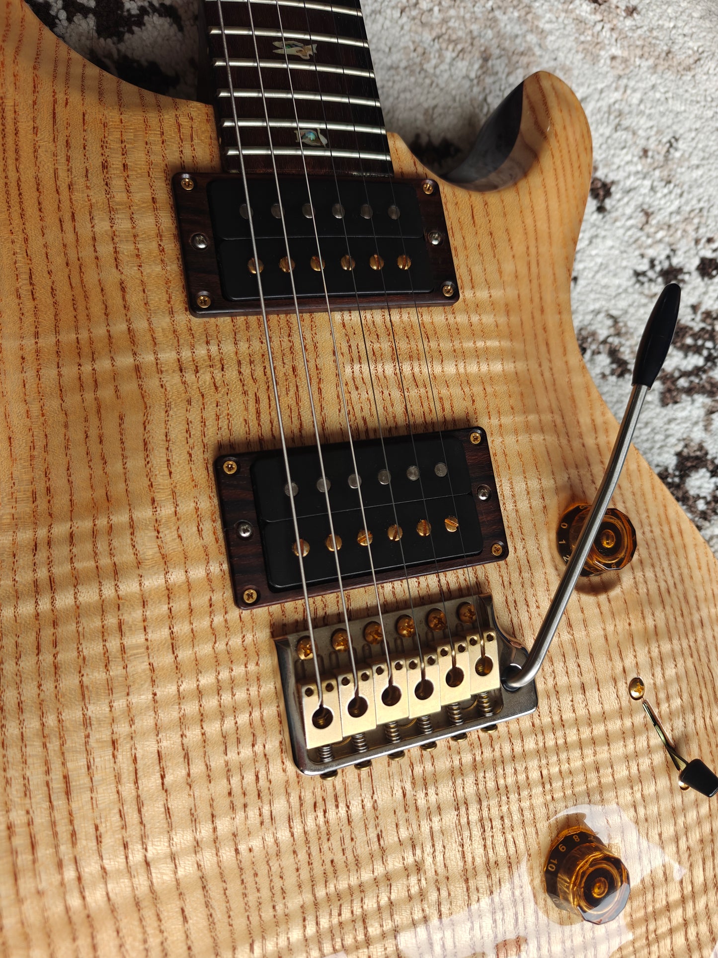 PRS Wood library LTD Figured Ash (private stock Top)