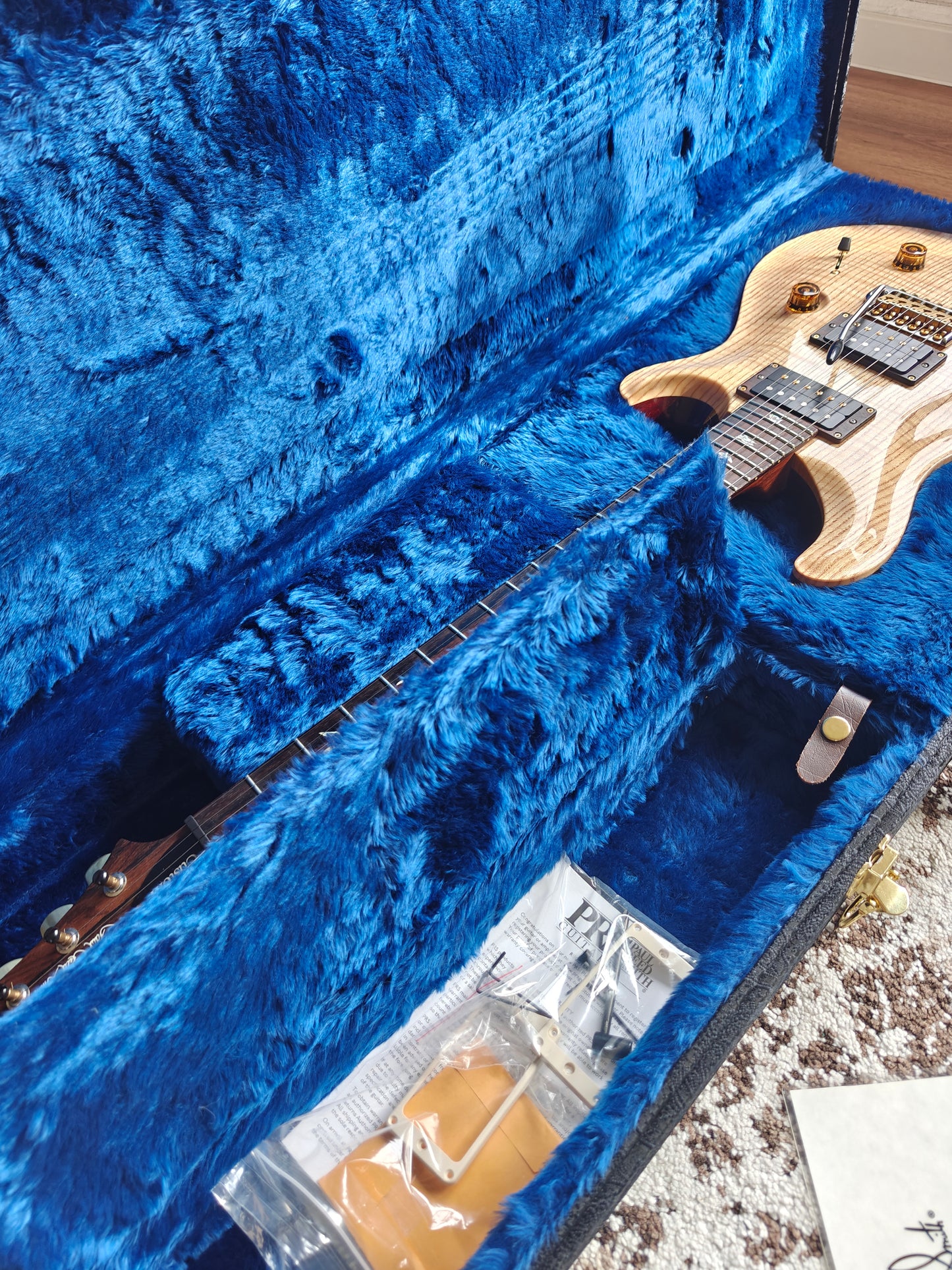 PRS Wood library LTD Figured Ash (private stock Top)